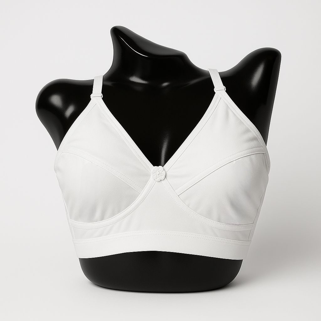 Meena Poise | 100% Cotton Non-Padded Bra for Women - Pack of 3