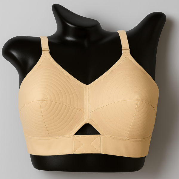 Round Stitched Elegance | 100% Cotton Non-Padded Bra for Women - Pack of 2 - Image 5