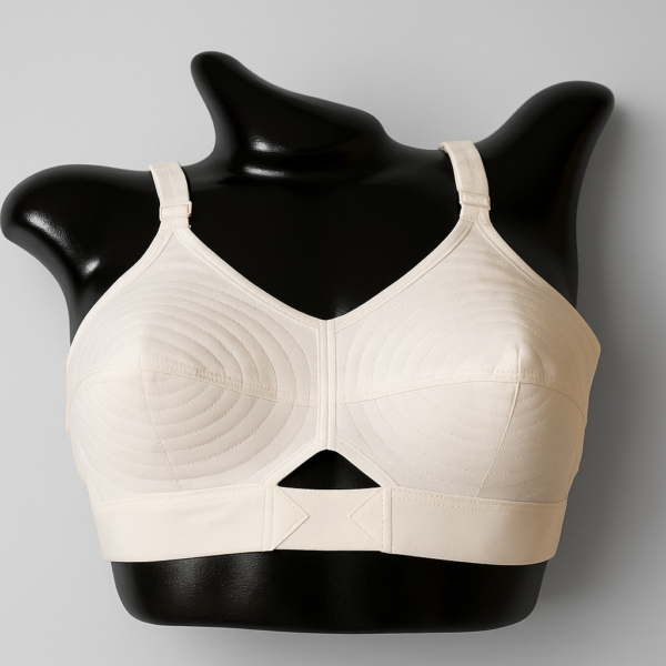 Round Stitched Elegance | 100% Cotton Non-Padded Bra for Women - Pack of 2 - Image 2