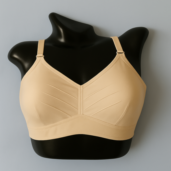 Three Tucks Grace | 100% Cotton Non-Padded Bra for Women - Pack of 3 - Image 5