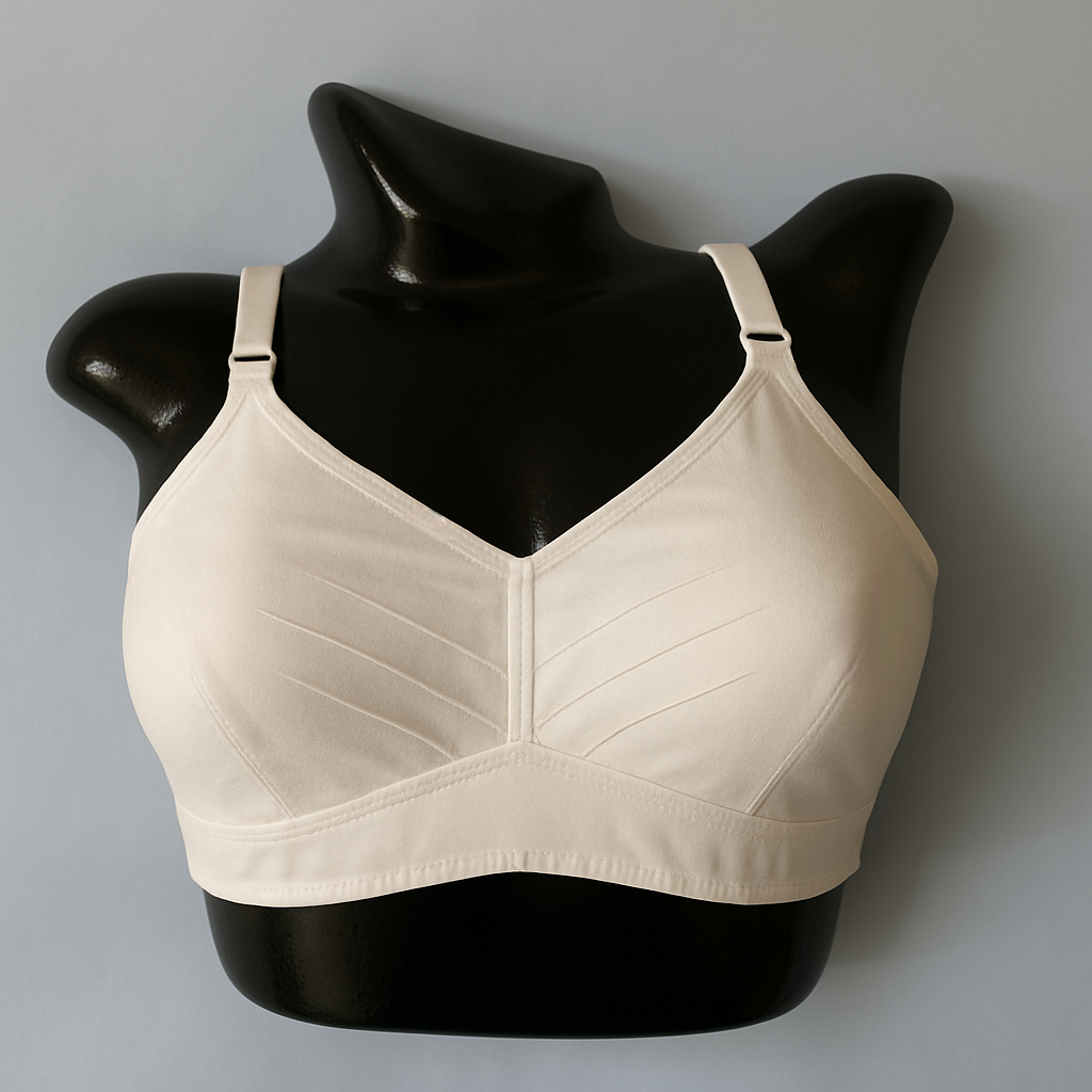 Three Tucks Grace | 100% Cotton Non-Padded Bra for Women - Pack of 2